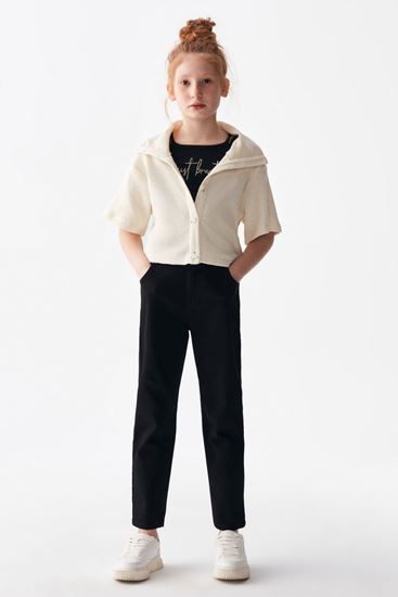 8-14 Yaş Paloma Shane Kız Çocuk Hırka-Krem