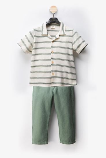 2-10 Yaş Cool Line Paris Erkek Çocuk Takım-Yeşil