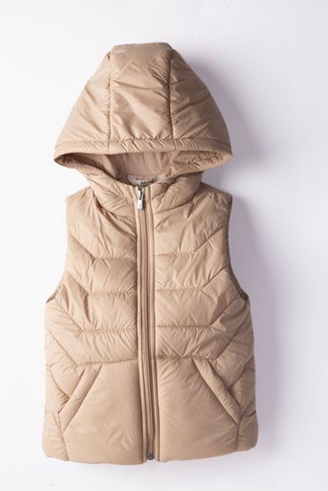 1-10 Yaş Prodo Modern Dolgulu Şişme Yelek-Latte