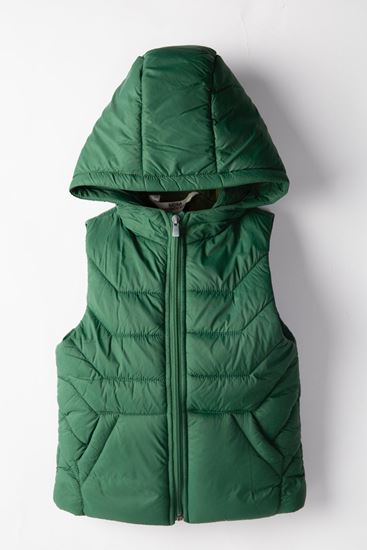 1-10 Yaş Prodo Modern Dolgulu Şişme Yelek-Yeşil