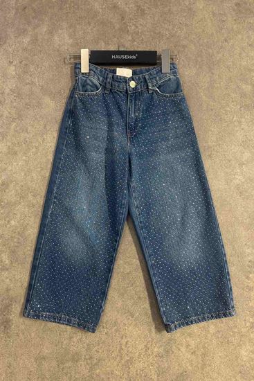 4-14 Yaş Premium Magic Kız Çocuk Pantolon-Mavi