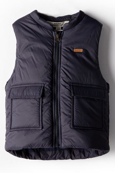 1-10 Yaş Goelo Modern Dolgulu Şişme Yelek-Lacivert