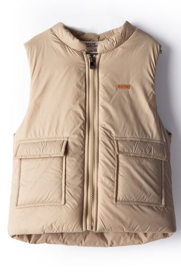 1-10 Yaş Goelo Modern Dolgulu Şişme Yelek-Latte