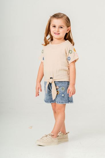 2-9 Yaş Berceste News Kız Çocuk Takım-Latte