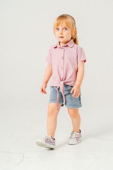 2-9 Yaş New Magic Mussness Kız Çocuk Takım-Leylak