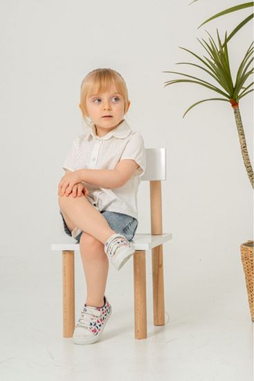 2-9 Yaş New Magic Mussness Kız Çocuk Takım-Ekru