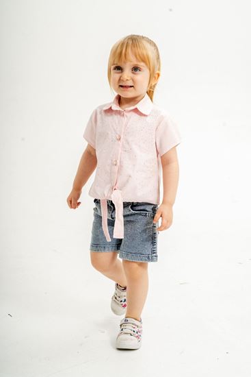 2-9 Yaş New Magic Mussness Kız Çocuk Takım-Pembe