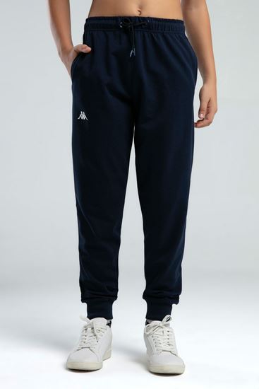 5-16 Yaş Lisanslı Kappa Unısex Pantolon-Lacivert
