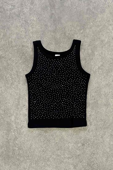 9-14 Yaş Magic Black Cool Kız Çocuk Badi-Siyah