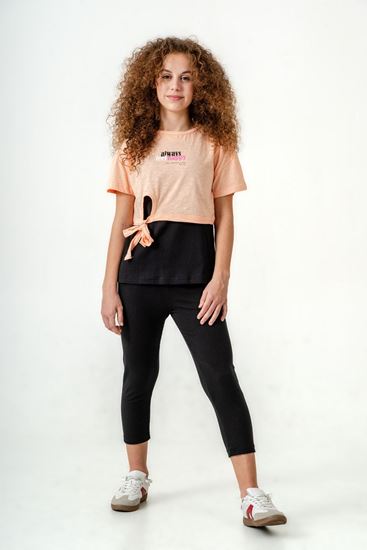 10-13 Yaş Always Cool Kız Çocuk 3'Lü Takım-Oranj