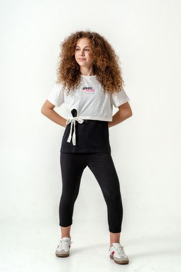 10-13 Yaş Always Cool Kız Çocuk 3'Lü Takım-Ekru