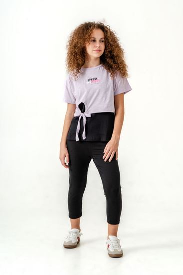 10-13 Yaş Always Cool Kız Çocuk 3'Lü Takım-Lila