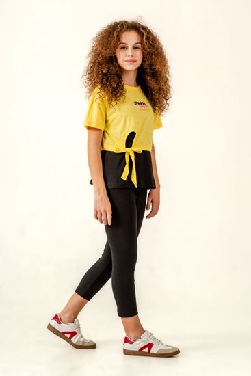 10-13 Yaş Always Cool Kız Çocuk 3'Lü Takım-Sarı