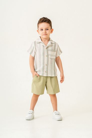 2-5 Yaş Cool Block Erkek Çocuk Takım-Haki