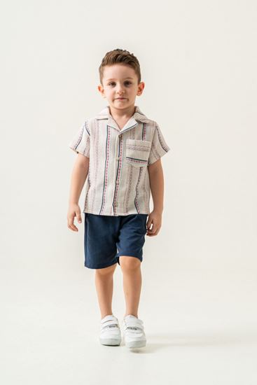 2-5 Yaş Cool Block Erkek Çocuk Takım-Lacivert