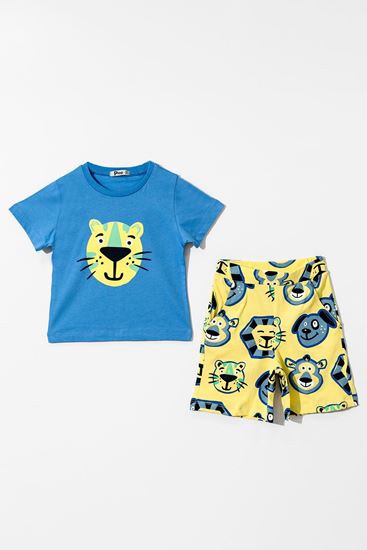 2-5 Yaş Cool Owen Erkek Çocuk Takım-Saks