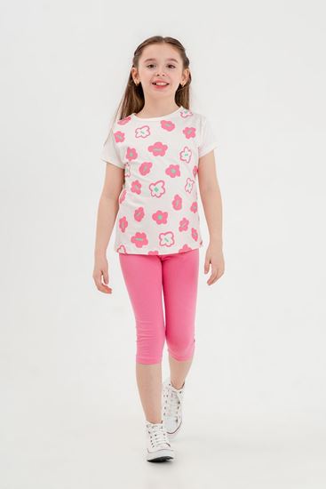 6-9 Yaş Happy Diana Kız Çocuk Takım-Ekru