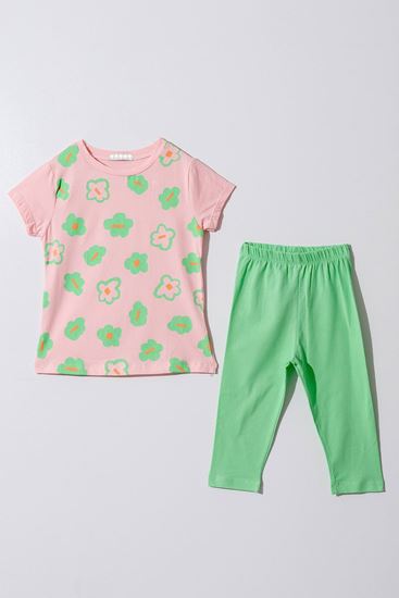 6-9 Yaş Happy Diana Kız Çocuk Takım-Pembe