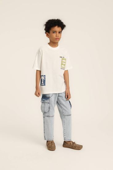 5-14 Yaş Dıvısıon York City Erkek Çocuk Takım-Ekru