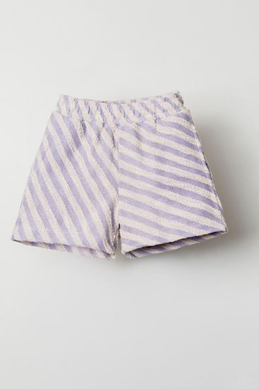 4-8 Yaş All Star Dance Kız Çocuk Şort-Lila