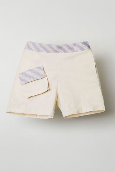 4-8 Yaş All Star Cool Line Kız Çocuk Şort-Lila