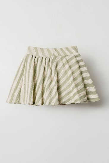 4-8 Yaş All Star Dance Kız Çocuk Şort Etek-Yeşil