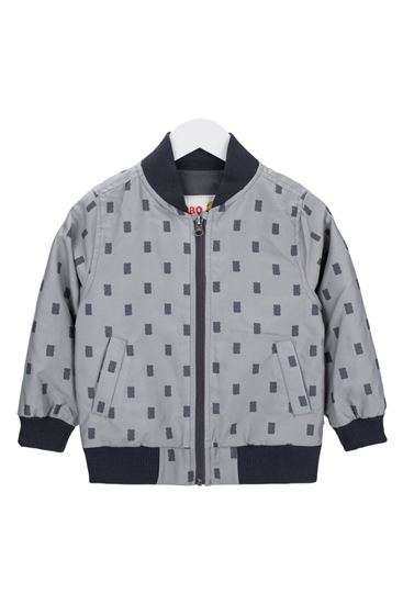 3-8 Yaş Lisanslı Haribo Erkek Çocuk Ceket-Uzay Grisi