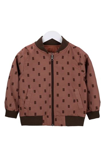 3-8 Yaş Lisanslı Haribo Erkek Çocuk Ceket-Mocca