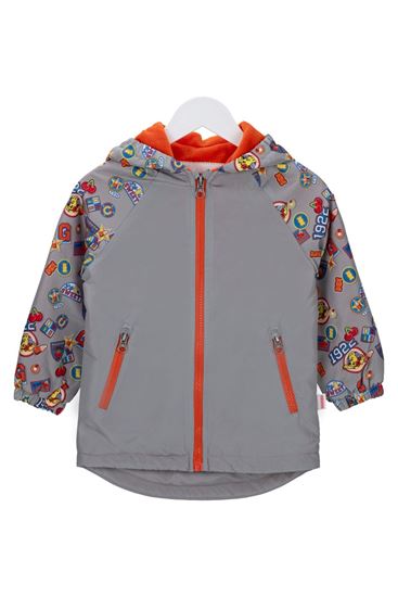 3-8 Yaş Lisanslı Haribo Erkek Çocuk Mont-Uzay Grisi