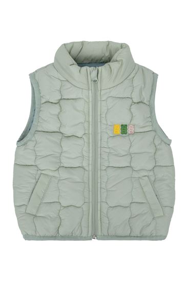 3-8 Yaş Lisanslı Haribo Kız Çocuk Dolgulu Yelek-Turkuaz