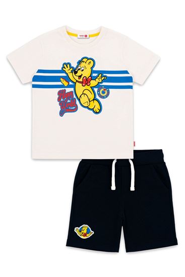 2-8 Yaş Lisanslı Haribo Erkek Çocuk Takım-Krem