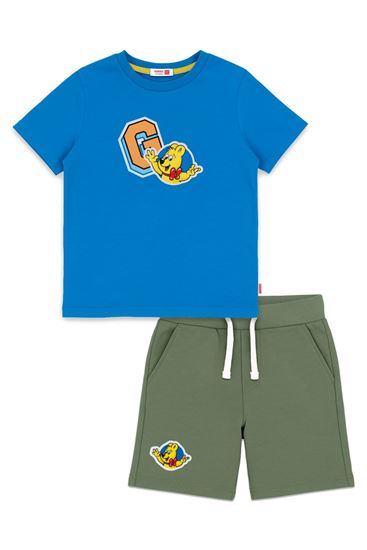 2-8 Yaş Lisanslı Haribo Erkek Çocuk Takım-Mavi