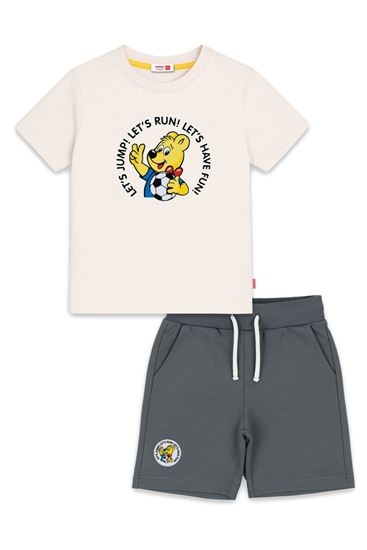 2-8 Yaş Lisanslı Haribo Erkek Çocuk Takım-Krem