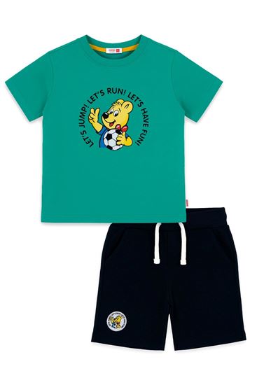 2-8 Yaş Lisanslı Haribo Erkek Çocuk Takım-Yeşil