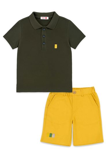 2-8 Yaş Lisanslı Haribo Erkek Çocuk Takım-Haki