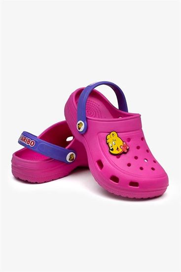 25-35 Numara Lisanslı Haribo Çocuk Akıllı Taban Terlik-Pembe