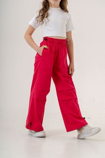 4-15 Yaş Havana Alice Kız Çocuk Pantolon-Fuşya
