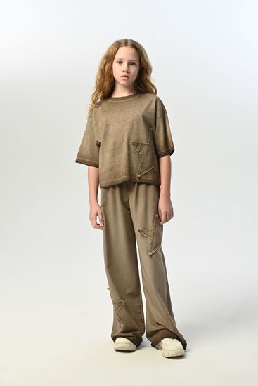 9-15 Magic Mussness Kız Çocuk Takım-Mocca