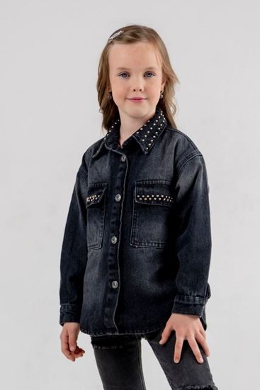 4-15 Yaş Maria Isabella Kız Çocuk Ceket-Antrasit