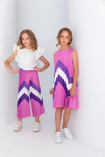 8-15 Yaş Nunavut Kız Çocuk Takım-Pembe