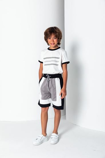 8-15 Yaş Order Erkek Çocuk Takım-Ekru