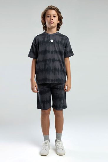 5-16 Yaş Lisanslı KAPPA Erkek Çocuk Takım-Antrasit