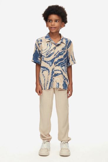 8-14 Yaş Marina Rowero Erkek Çocuk Pantolon-Bej