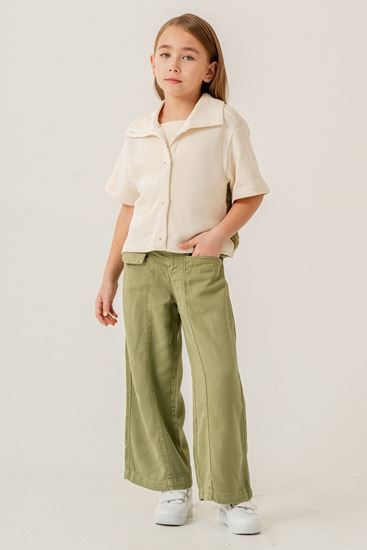 8-14 Yaş Nossa Havana  Kız Çocuk Ceket-Ekru