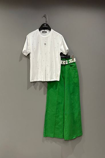 9-15 Yaş Magic Premium Kız Çocuk Takım-Benetton Yeşil