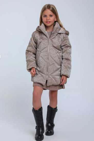 8-14 Yaş Quantum Storm Kız Çocuk Mont-Kahverengi