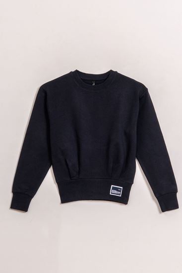 8-15 Yaş School Study Kız Çocuk Sweat-Lacivert