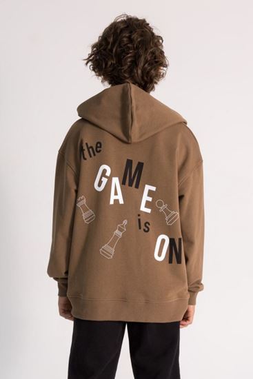 9-14 Yaş Place Cotto Erkek Çocuk Sweat-Mocca