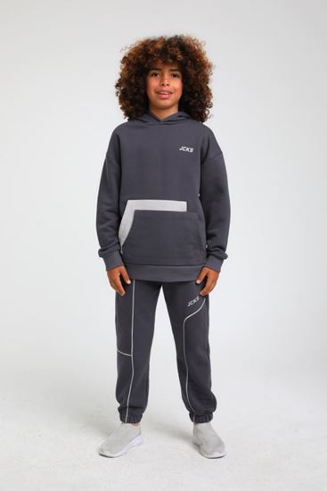 4-14 Yaş Jack Premium Cool Erkek Çocuk Takım-Antrasit