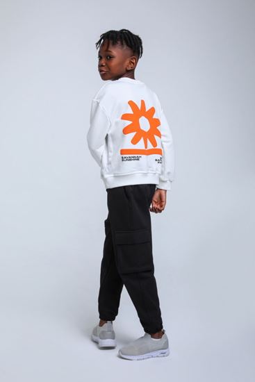 5-14 Yaş Cool Sunshıne Erkek Çocuk Takım-Ekru